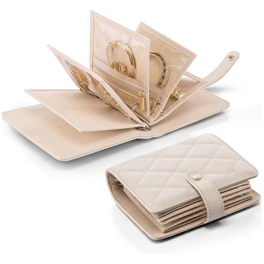 Organisateur de bijoux avec pochettes détachables