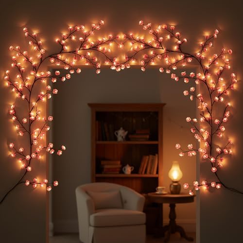 Guirlande lumineuse fleurs de cerisier
