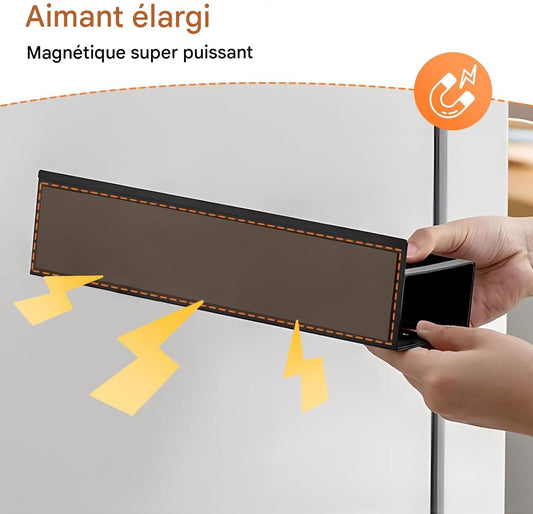 Étagères Magnétiques en Métal Noir – Pratiques & Élégantes