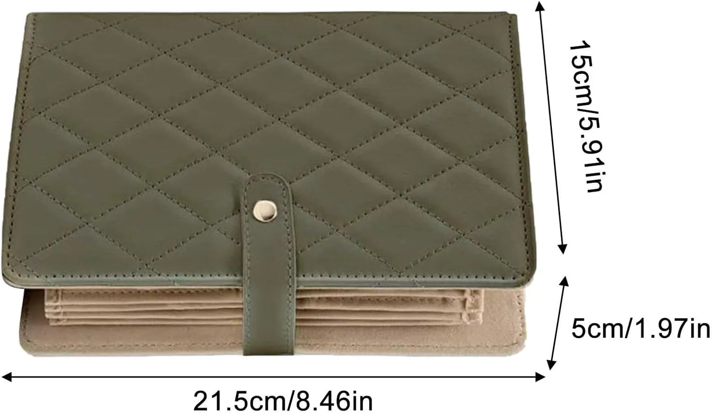 Organisateur de bijoux avec pochettes détachables