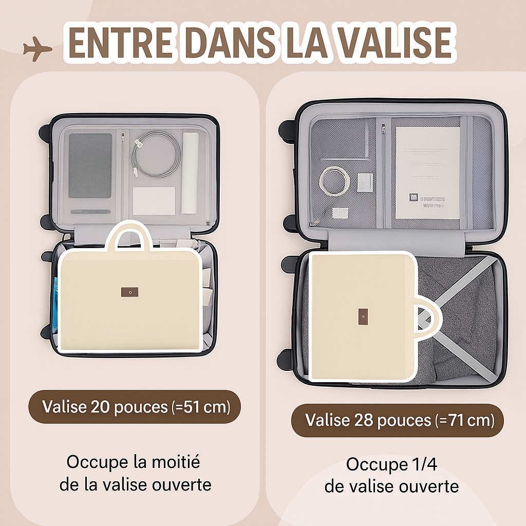 Sac de Rangement de Voyage – Élégant et Pratique