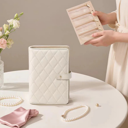 Organisateur de bijoux avec pochettes détachables