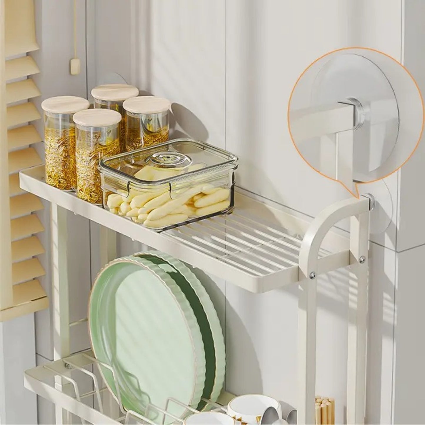 Égouttoir à Vaisselle 3 Niveaux – Organisateur de Cuisine Polyvalent