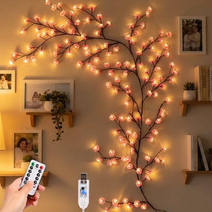 Guirlande lumineuse fleurs de cerisier