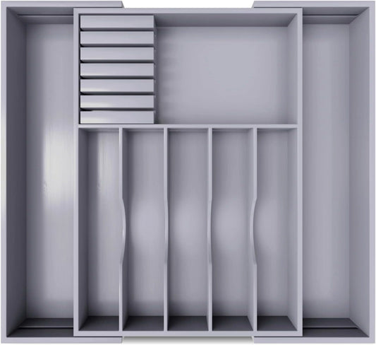 Range-couverts extensible en bambou premium – Organisation parfaite de vos tiroirs