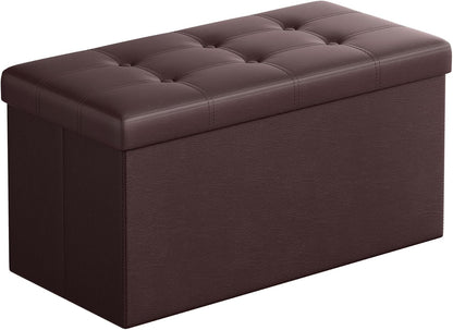 Pouf de Rangement Pliable – Le coffre discret qui fait disparaître le désordre en quelques secondes
