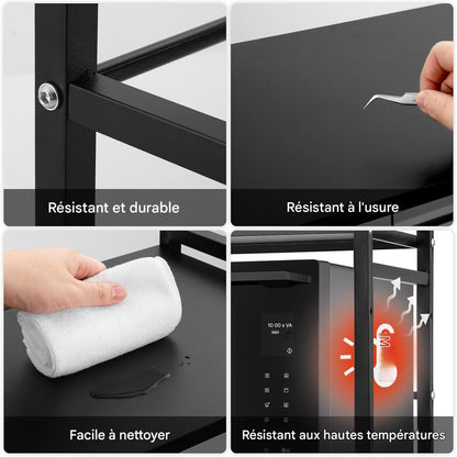Étagère à Micro-ondes Extensible