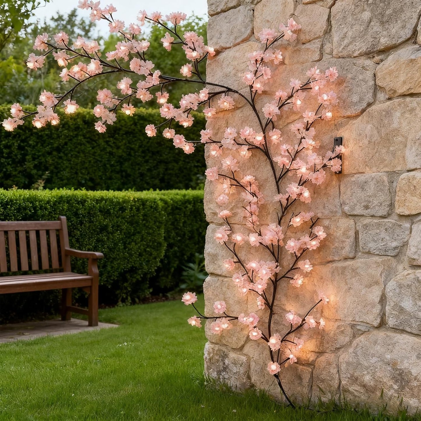 Guirlande lumineuse fleurs de cerisier
