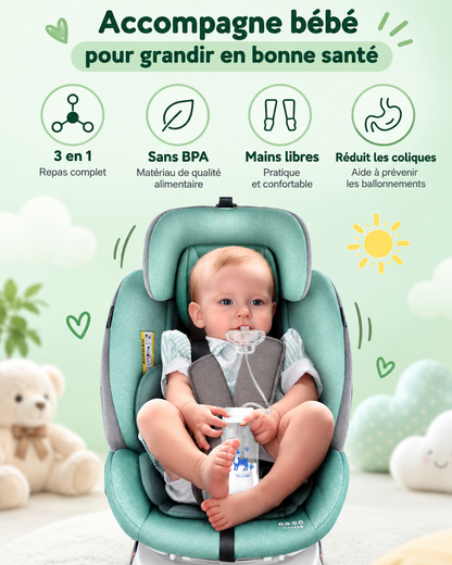 Biberon Main Libre anti colique 300ml – Confort & Liberté pour Bébé