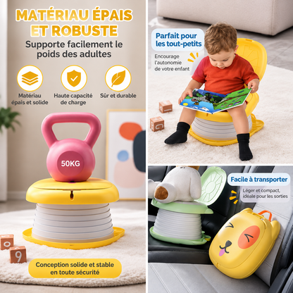 Pot Portable pour Bébé & Enfant – Voyage, Voiture & Sorties