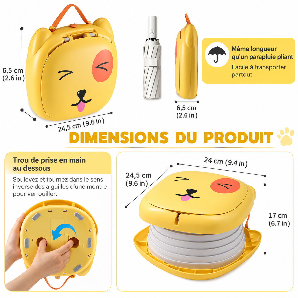 Pot Portable pour Bébé & Enfant – Voyage, Voiture & Sorties