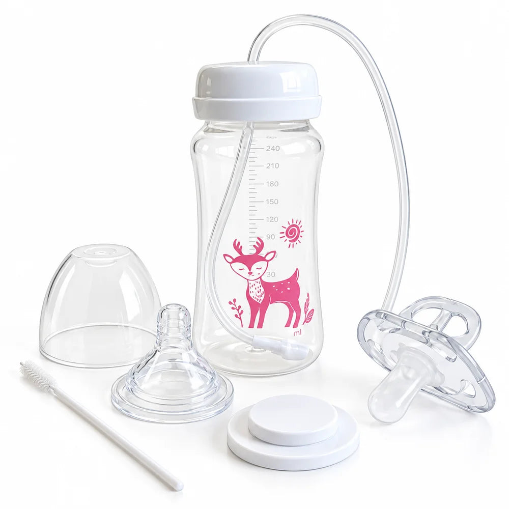 Biberon Main Libre anti colique 300ml – Confort & Liberté pour Bébé