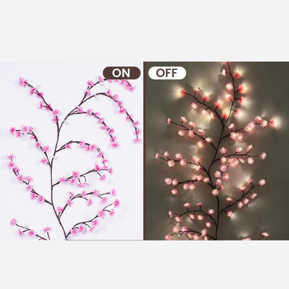 Guirlande lumineuse fleurs de cerisier