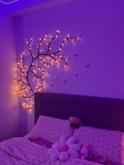 Guirlande lumineuse fleurs de cerisier