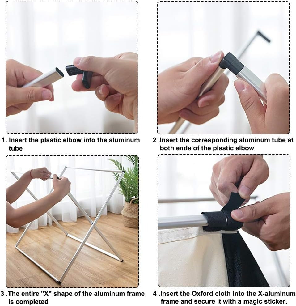 Panier à Linge – Clair / Foncé / Couleur