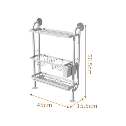 Égouttoir à Vaisselle 3 Niveaux – Design Moderne & Rangement Optimisé