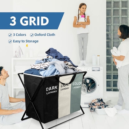 Panier à Linge – Clair / Foncé / Couleur